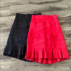 Anthropologie bondage pencil skirts